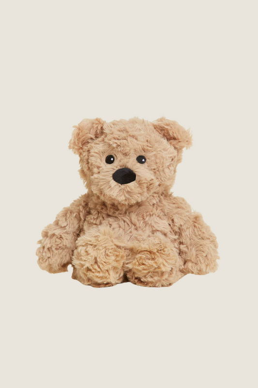 Jr Warmies | Brown Curly Bear