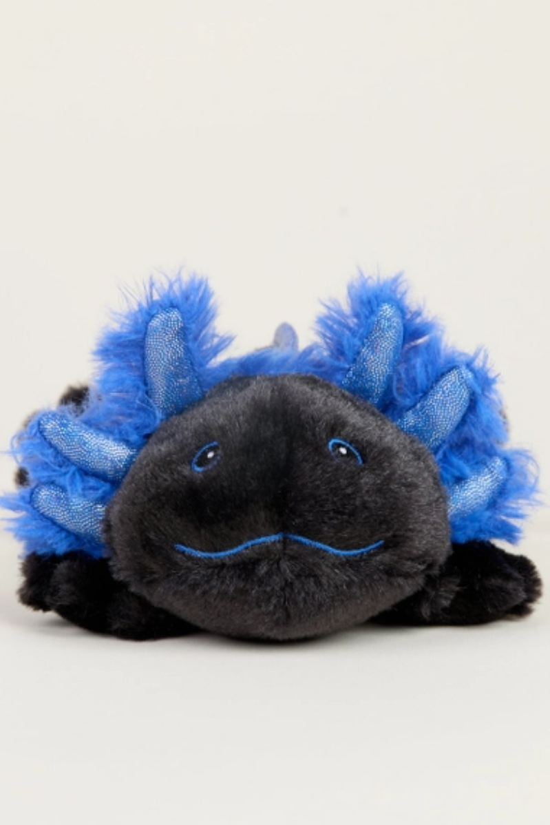 Jr Warmies | Black Axolotl