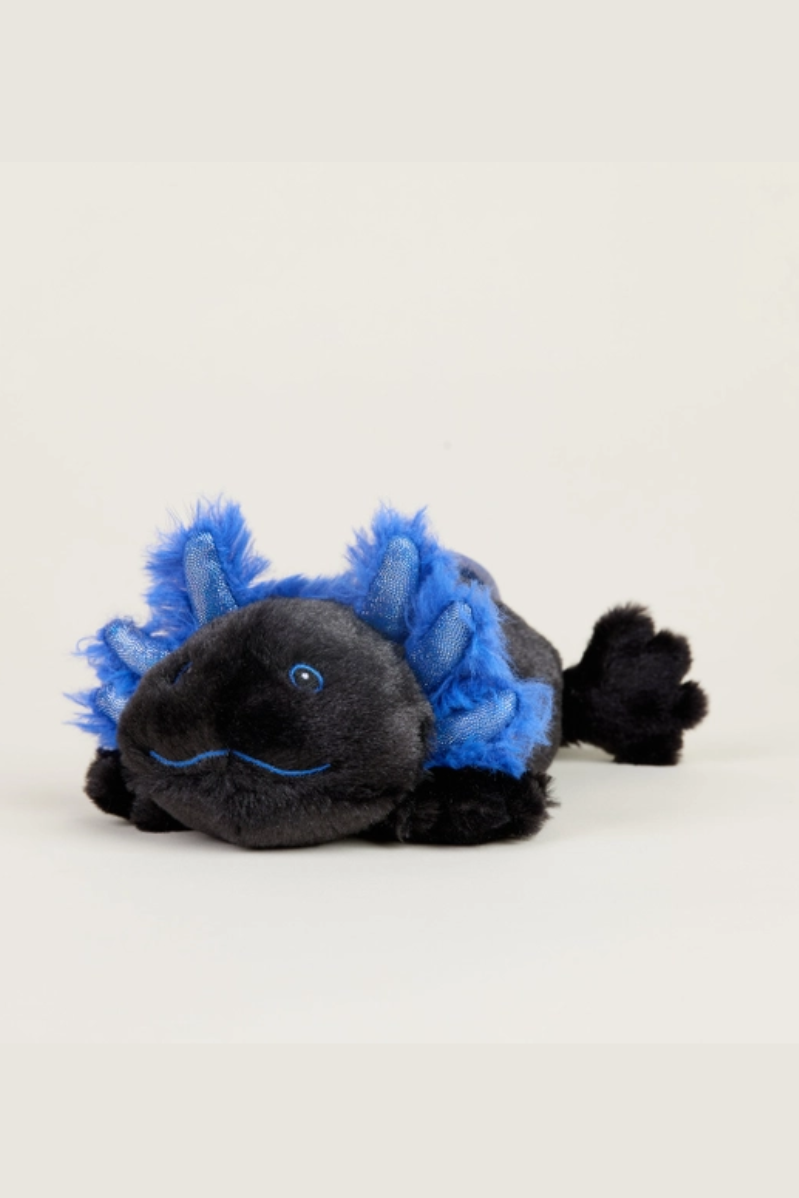 Jr Warmies | Black Axolotl
