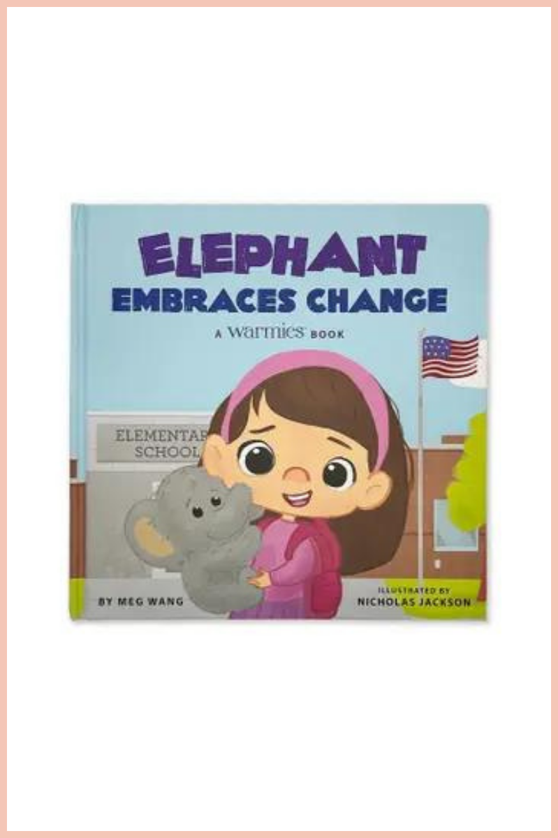 Warmies Book | Elephant Embraces Change