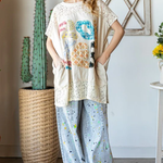 F-L-O-W-E-R Applique Top