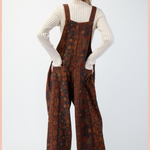 Floral Patchwork Overalls