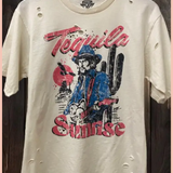 Tequila Sunrise Vintage Tee