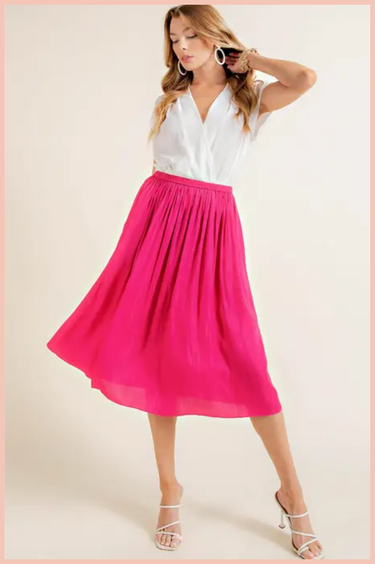 Satin Maxi Skirt