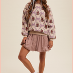 Bows and Flowers Knit Sweater