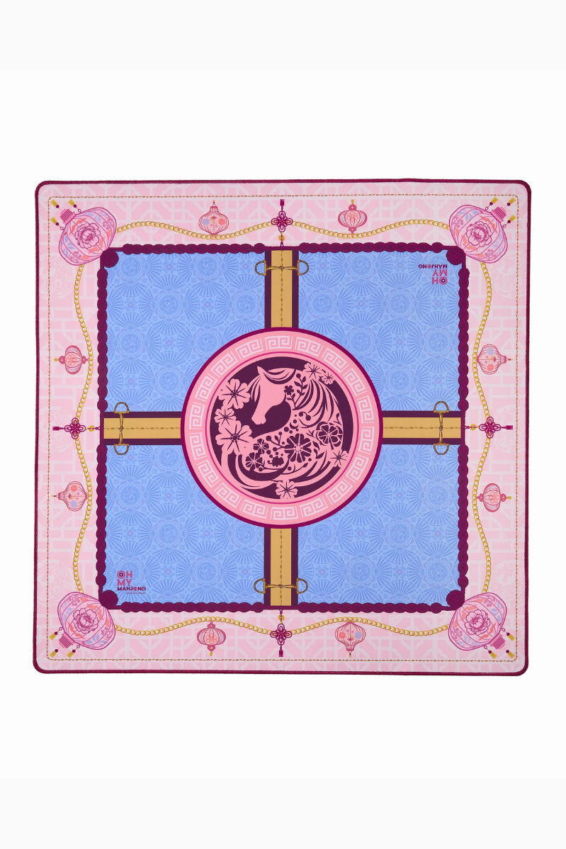 Year of the Horse Mat in Tube | Oh My Mahjong