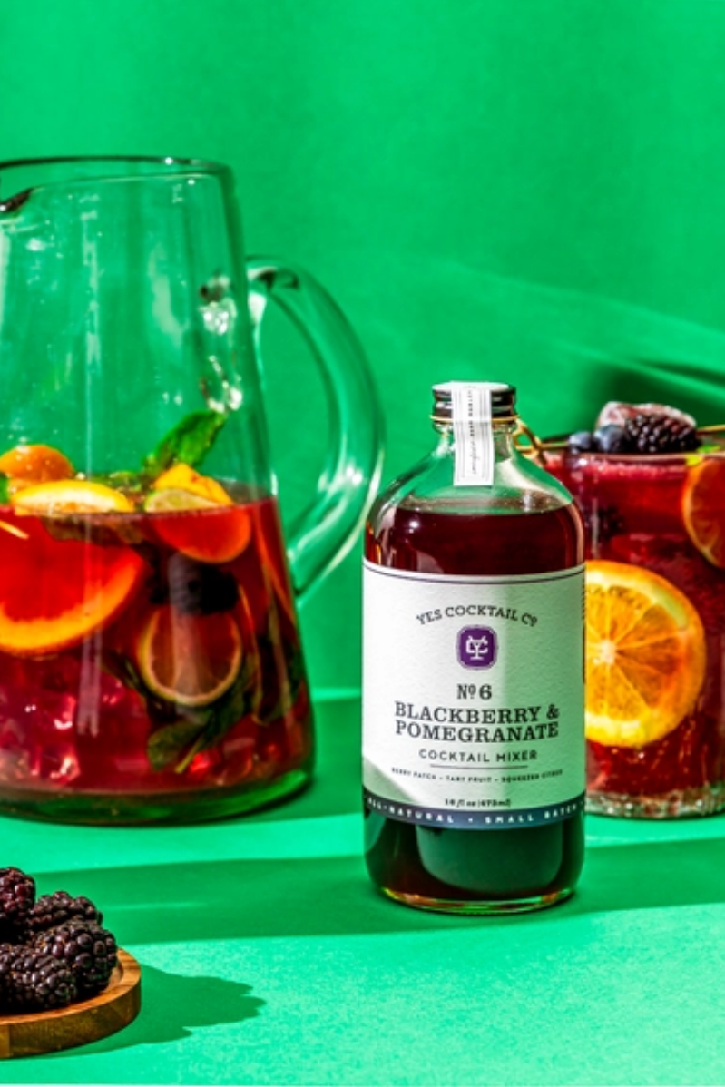 Blackberry Pomegranate Cocktail Mixer