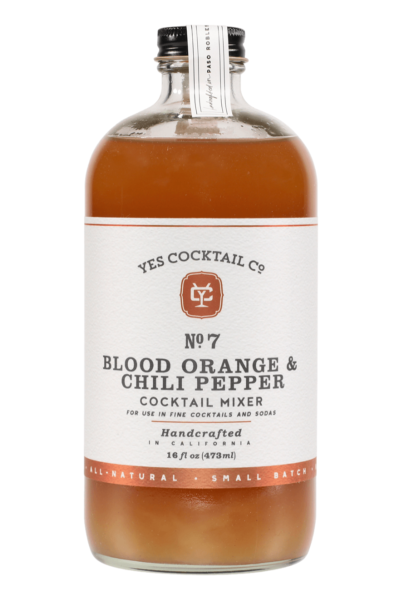 Blood Orange + Chili Pepper Cocktail Mixer