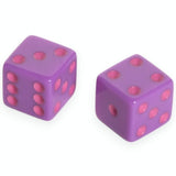 Colorful Dice Set of 2 | Peace Love Mahjong
