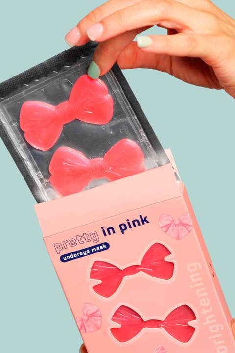 Pretty in Pink Brightening Under Eye Mask | Spa Life