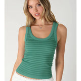 Reversible Ribbed Knit Tank Top