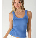 Reversible Ribbed Knit Tank Top