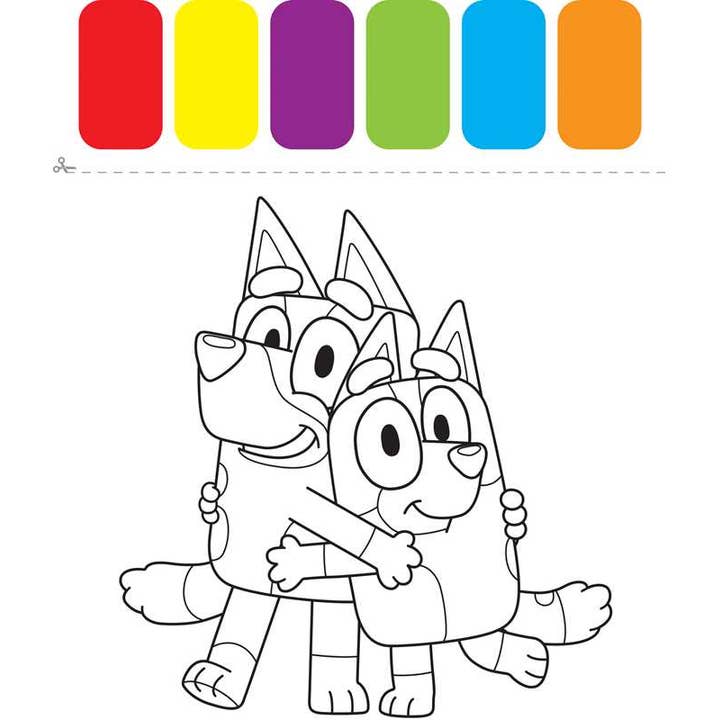 Bluey Colortivity | I Can Paint!