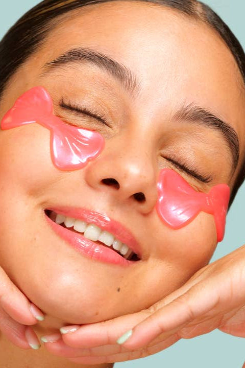 Pretty in Pink Brightening Under Eye Mask | Spa Life