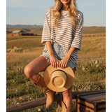 Striped Relaxed Everyday Tee