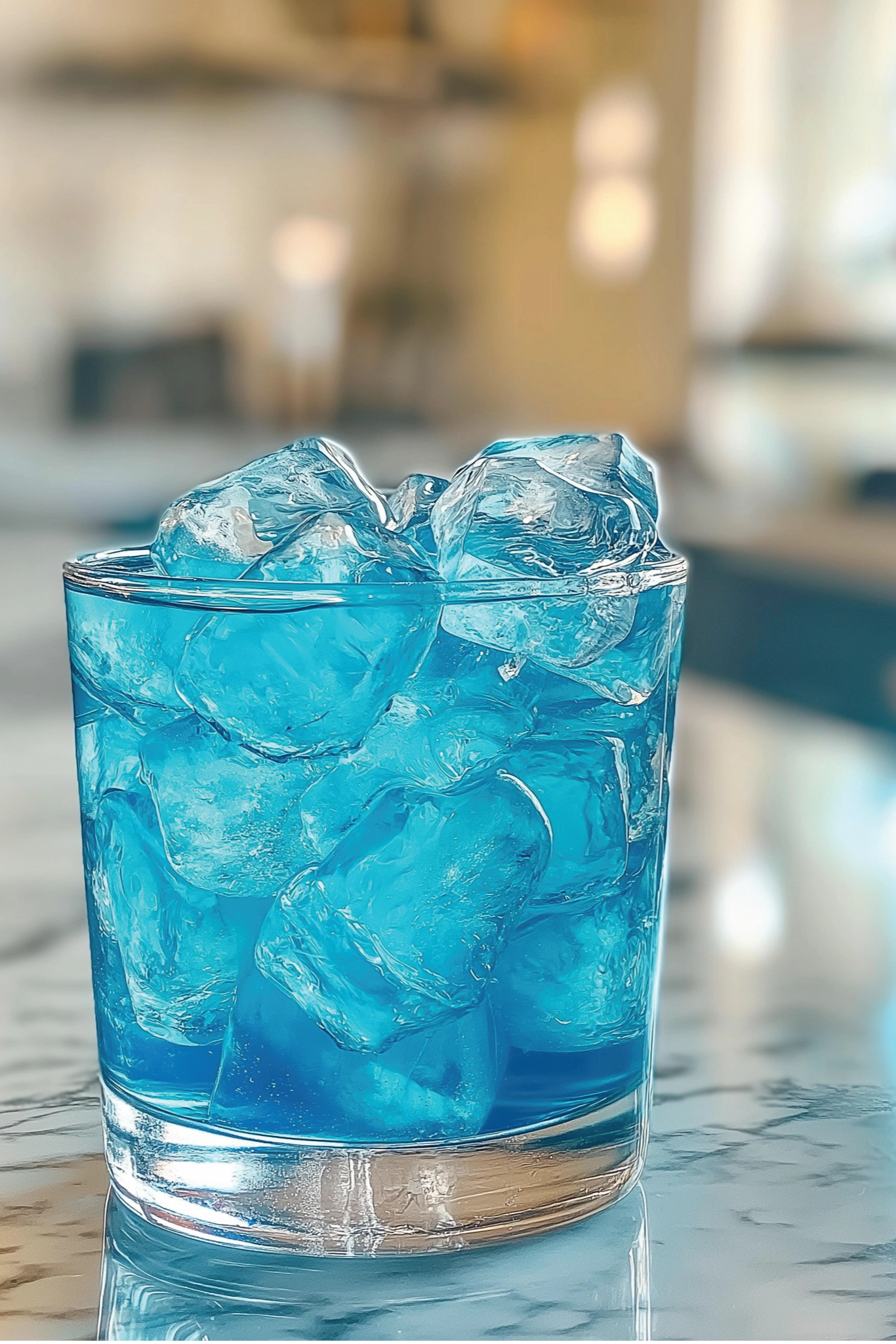 Sour Blue Raspberry - Genie Cocktail