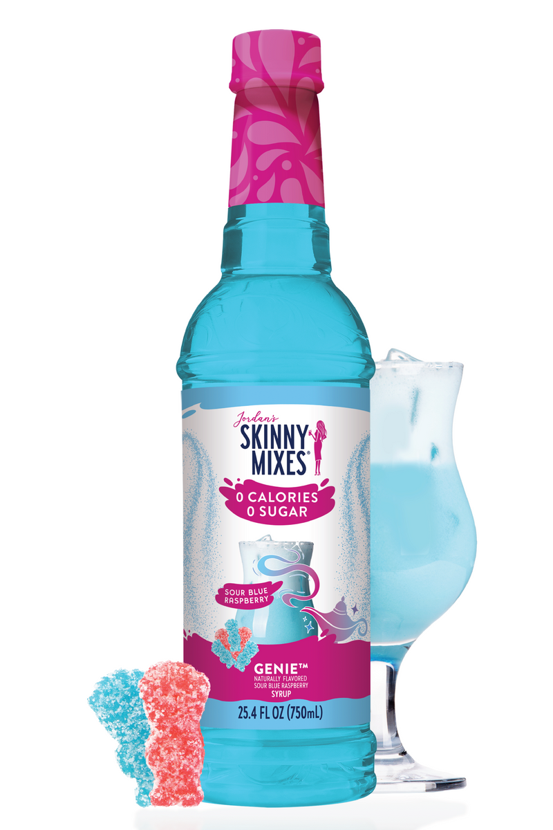 Sour Blue Raspberry - Genie Syrup