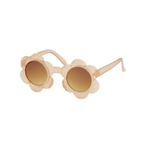 sunglasses with flower frames for kids in brown