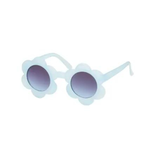 sunglasses with flower frames for kids in blue