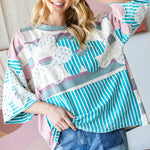 Flower Patchwork Top
