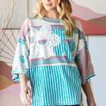 Flower Patchwork Top