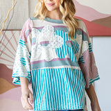 Flower Patchwork Top