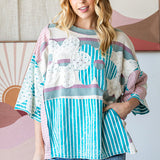 Flower Patchwork Top
