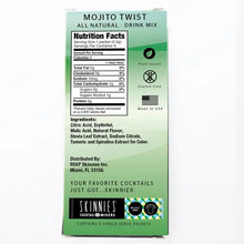 Load image into Gallery viewer, SKINNIES MOJITO TWIST | ZERO CALORIES MIX
