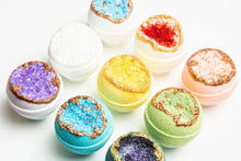 Load image into Gallery viewer, GARNET GEODE BATH BOMB - The Boutique LLC
