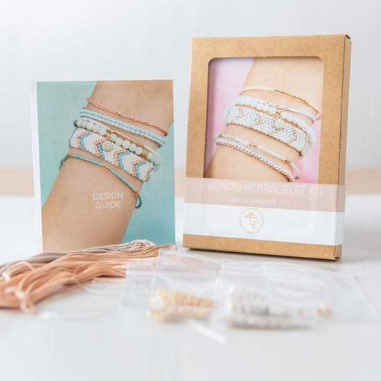 Friendship Bracelet Kit - Blush - The Boutique LLC
