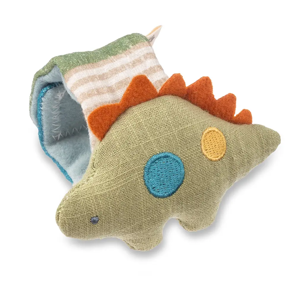 Itzy Bitzy Wrist Rattle | Dino